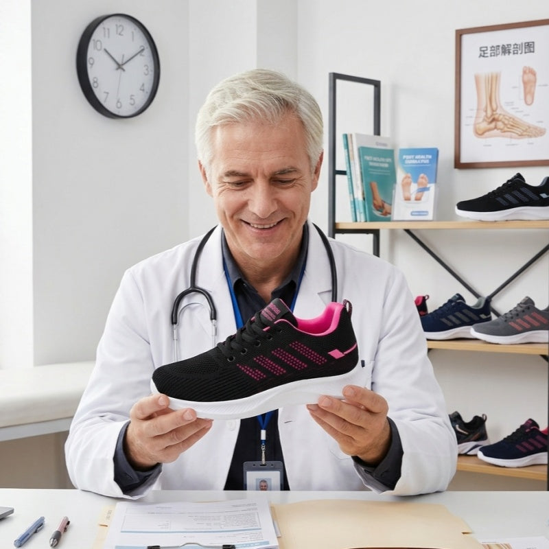 🔥 50% zniżki tylko dziś! Nie przegap! ⏰ Ergonomicznie zaprojektowane buty ortopedyczne – zapewniają naturalne wsparcie łuku stopy 👞 Skutecznie łagodzą ból stóp