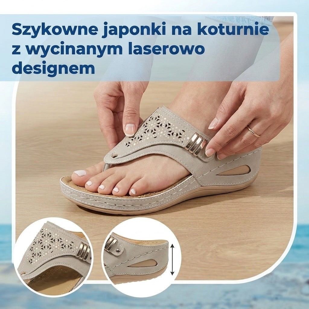 🔥 Ograniczona czasowo zniżka 50%! Letnie sandały ortopedyczne – ergonomiczne, wygodne i oddychające, które łagodzą ból. ✅