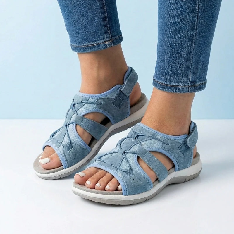 🔥 Ograniczona czasowo zniżka 50%! Letnie sandały ortopedyczne – ergonomiczne, wygodne i oddychające, które łagodzą ból. ✅