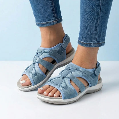 🔥 Ograniczona czasowo zniżka 50%! Letnie sandały ortopedyczne – ergonomiczne, wygodne i oddychające, które łagodzą ból. ✅