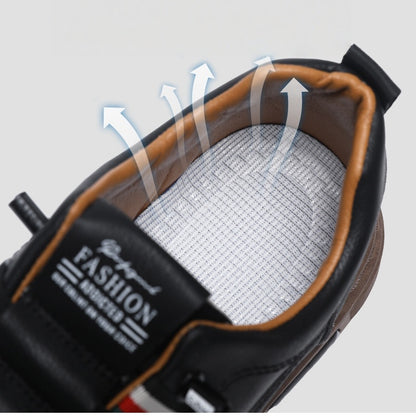 🎁Specjalna oferta rocznicowa – nie przegap! 🎁Wykonane z najwyższej jakości skóry bydlęcej 👞Amortyzujące wstrząsy i redukujące nacisk ✅Stabilne i antypoślizgowe ✅Wygodne przez cały dzień