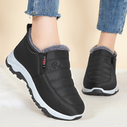 (🔥Oferta ograniczona czasowo - 50% zniżki - Nie przegap!) Wygodne i ergonomiczne zimowe buty z ciepłą wełnianą podszewką - łagodzą ból pleców, stawów i stóp.