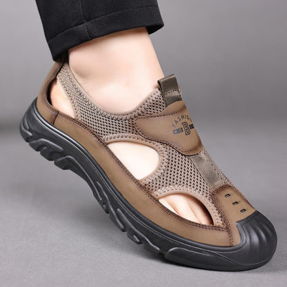 [🎁Dziś połowa ceny - nie przegap] Ergonomicznie zaprojektowane sandały ortopedyczne - bezbolesne chodzenie 👞 sprawiają, że chodzenie jest bardziej komfortowe