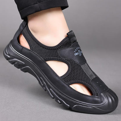 [🎁Dziś połowa ceny - nie przegap] Ergonomicznie zaprojektowane sandały ortopedyczne - bezbolesne chodzenie 👞 sprawiają, że chodzenie jest bardziej komfortowe