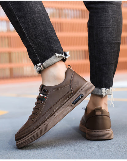 🎁Specjalna oferta rocznicowa – nie przegap! 🎁Wykonane z najwyższej jakości skóry bydlęcej 👞Amortyzujące wstrząsy i redukujące nacisk ✅Stabilne i antypoślizgowe ✅Wygodne przez cały dzień