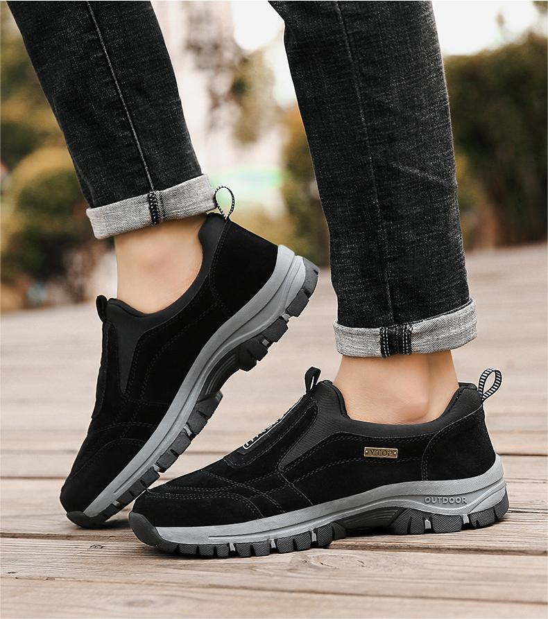 (🔥50% zniżki dzisiaj - nie przegap!)flemat® - Męskie buty ortopedyczne z amortyzacją ✅ Pożegnaj ból stóp i ciesz się całodziennym komfortem!
