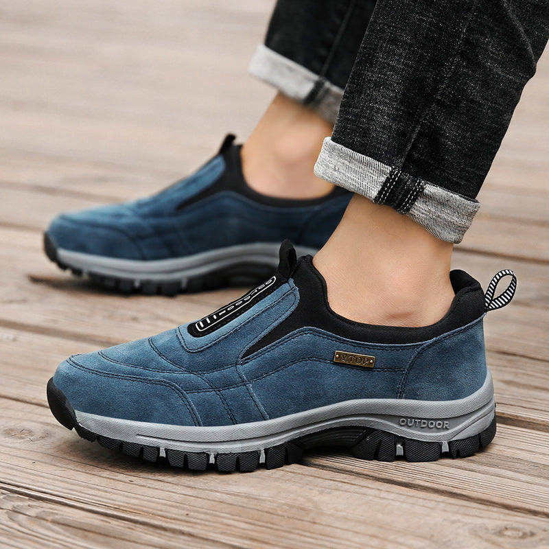 (🔥50% zniżki dzisiaj - nie przegap!)flemat® - Męskie buty ortopedyczne z amortyzacją ✅ Pożegnaj ból stóp i ciesz się całodziennym komfortem!