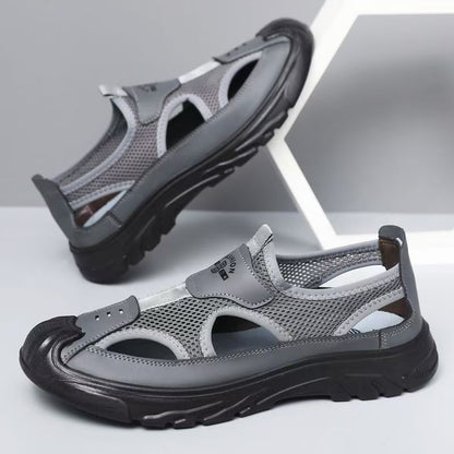 [🎁Dziś połowa ceny - nie przegap] Ergonomicznie zaprojektowane sandały ortopedyczne - bezbolesne chodzenie 👞 sprawiają, że chodzenie jest bardziej komfortowe