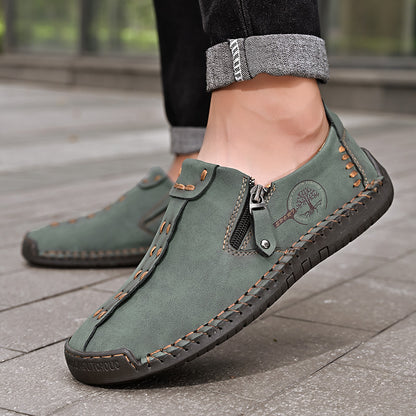 🔥Męskie buty ortopedyczne wykonane z australijskiej skóry cielęcej👞Szyte ręcznie✅Wygodne chodzenie, łagodzenie bólu✅Wodoodporne i antypoślizgowe✅