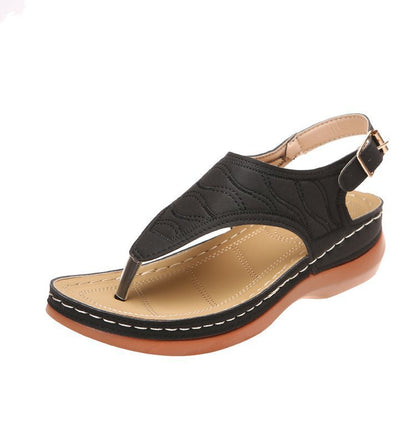 [🎁Dziś połowa ceny - nie przegap] Ergonomicznie zaprojektowane sandały ortopedyczne - bezbolesne chodzenie 👞 sprawiają, że chodzenie jest bardziej komfortowe