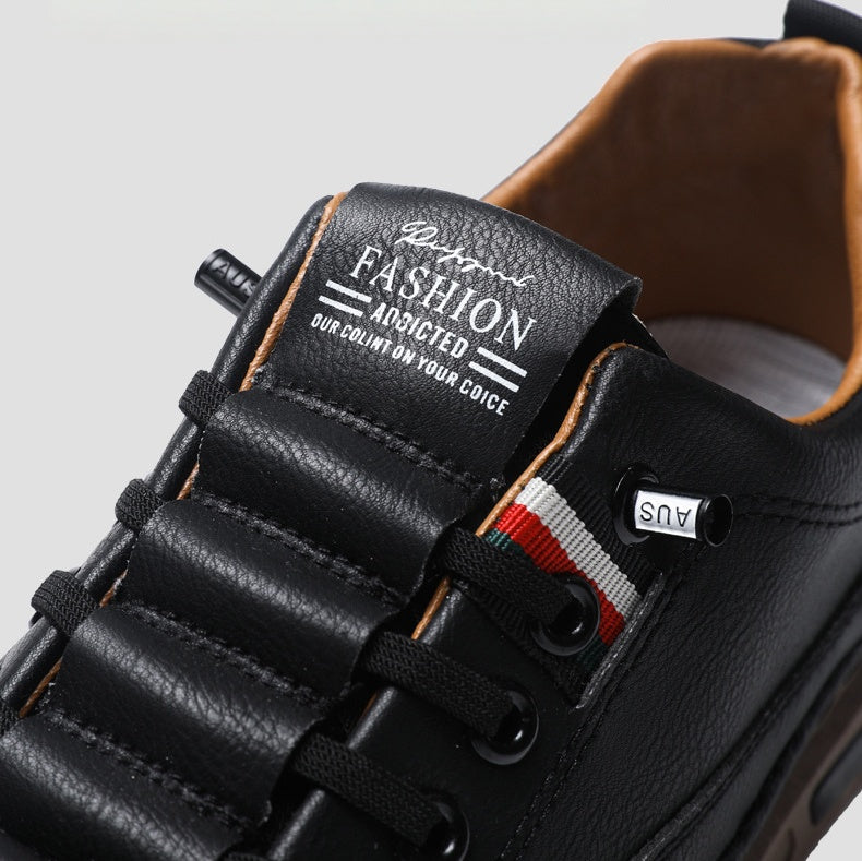🎁Specjalna oferta rocznicowa – nie przegap! 🎁Wykonane z najwyższej jakości skóry bydlęcej 👞Amortyzujące wstrząsy i redukujące nacisk ✅Stabilne i antypoślizgowe ✅Wygodne przez cały dzień
