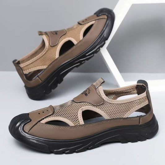 [🎁Dziś połowa ceny - nie przegap] Ergonomicznie zaprojektowane sandały ortopedyczne - bezbolesne chodzenie 👞 sprawiają, że chodzenie jest bardziej komfortowe