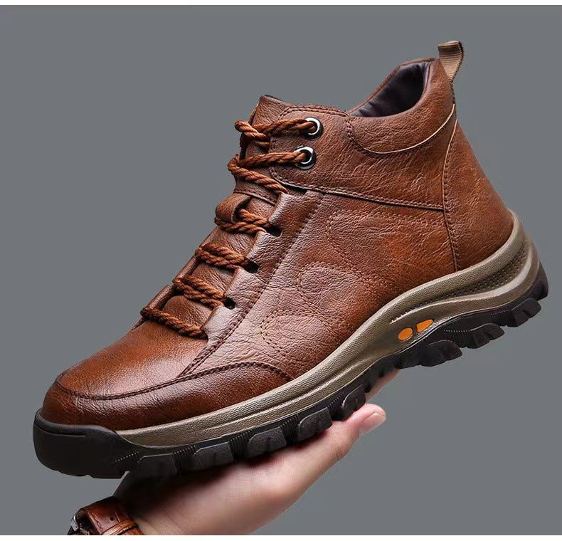 🔥50% zniżki dzisiaj, nie przegap!🐂 Męskie buty ortopedyczne wykonane są z wysokiej jakości włoskiej skóry bydlęcej 👞 Łagodzą ból ✅ Wygodne chodzenie