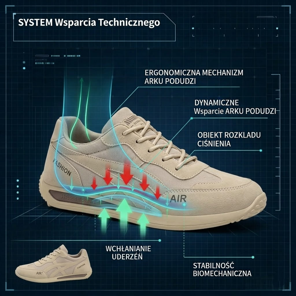 (🔥60% zniżki dzisiaj - nie przegap!) ⏰flemat® Ergonomiczna konstrukcja - Miękkie i wygodne buty ortopedyczne✅ Pożegnaj ból stóp i ciesz się całodziennym komfortem!