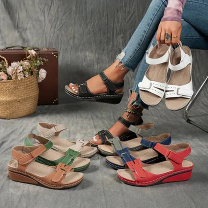 🔥Ograniczona czasowo zniżka 50% - Letnie sandały ortopedyczne - Ergonomiczna konstrukcja ✅100% bezbolesne chodzenie