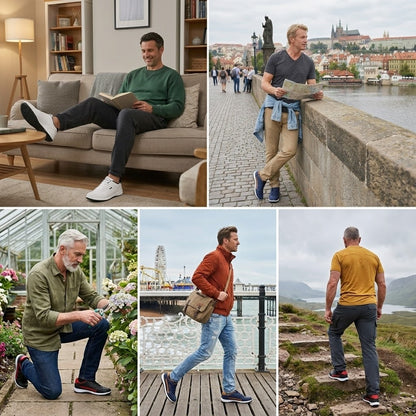 (🔥50% zniżki dzisiaj - nie przegap!) ⏰flemat® Ergonomiczna konstrukcja - Miękkie i wygodne buty ortopedyczne✅ Pożegnaj ból stóp i ciesz się całodziennym komfortem!