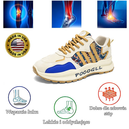 Buty sportowe flemat® | Szerokie noski redukują nacisk na stopę i zapewniają całodzienny komfort.