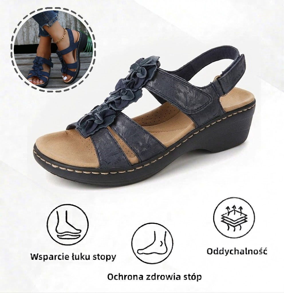 ⏰Ograniczona czasowo promocja z obniżką o połowę🔥Letnie sandały ortopedyczne ✅Wsparcie łuku stopy ✅Wygodne i bezbolesne chodzenie ✅Ergonomiczna konstrukcja