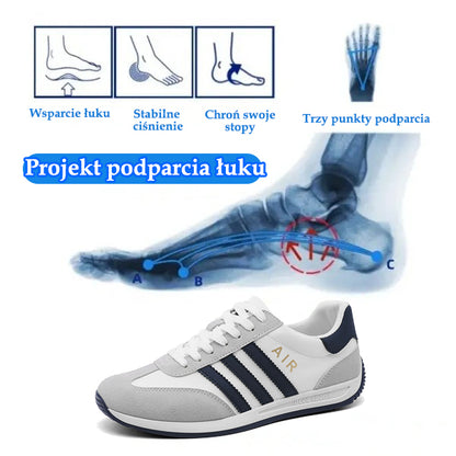🔥 50% zniżki | Buty ortopedyczne Flemat® | Zapewniają wsparcie łuku stopy, łagodzą ból i ułatwiają chodzenie | Odpowiednie zarówno dla mężczyzn, jak i kobiet.