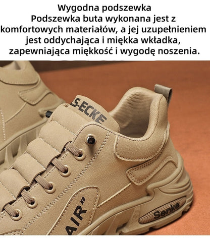 Buty ortopedyczne flemat ® | Ergonomiczne buty trekkingowe - ✅️Korekta postawy podczas chodzenia - Wodoodporne i antypoślizgowe 👞Wyselekcjonowana włoska skóra