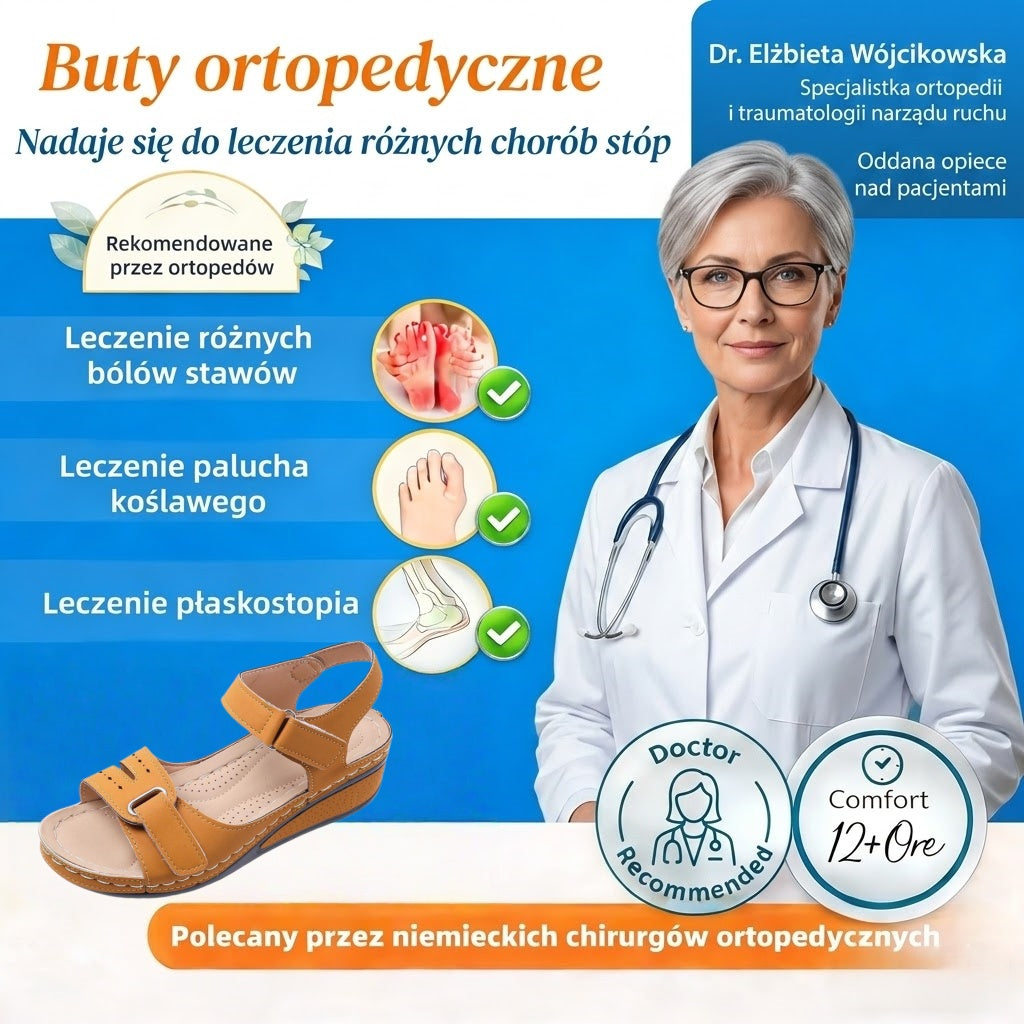 ⏰Ograniczona czasowo promocja z obniżką o połowę🔥Letnie sandały ortopedyczne ✅Wsparcie łuku stopy ✅Wygodne i bezbolesne chodzenie ✅Ergonomiczna konstrukcja