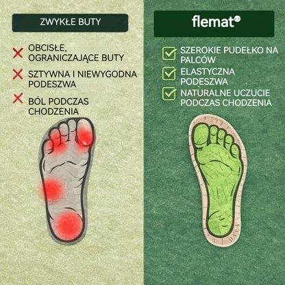 🔥 Buty ortopedyczne flemat® | Najwygodniejsze i najpopularniejsze sandały w Polsce w 2026 roku, łagodzące ból i ułatwiające chodzenie.