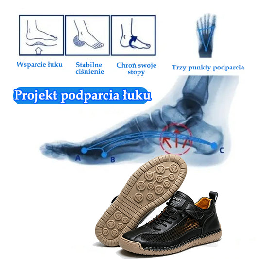 🔥 Buty ortopedyczne flemat® | Najwygodniejsze i najpopularniejsze w Polsce skórzane buty w 2026 roku, łagodzące ból i ułatwiające chodzenie | Odpowiednie zarówno dla kobiet, jak i mężczyzn.