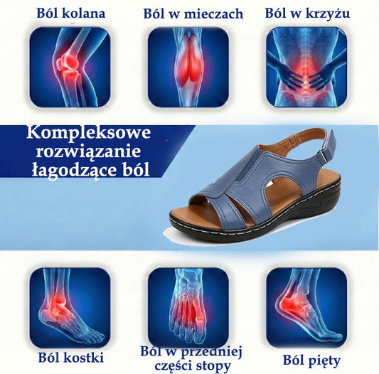 🔥 Ograniczona czasowo zniżka 50%! Letnie sandały ortopedyczne – ergonomiczne, wygodne i oddychające, które łagodzą ból. ✅