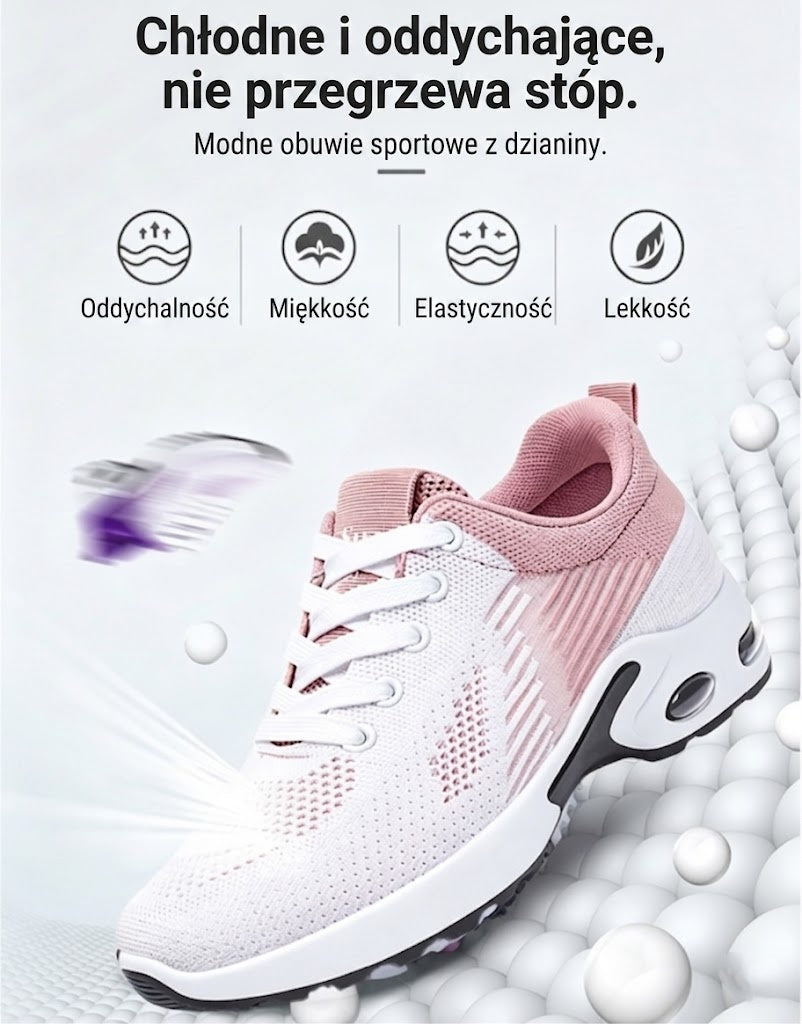 (🔥60% zniżki dzisiaj - nie przegap!)flemat® - Damskie buty ortopedyczne z amortyzacją ✅ Pożegnaj ból stóp i ciesz się całodziennym komfortem!