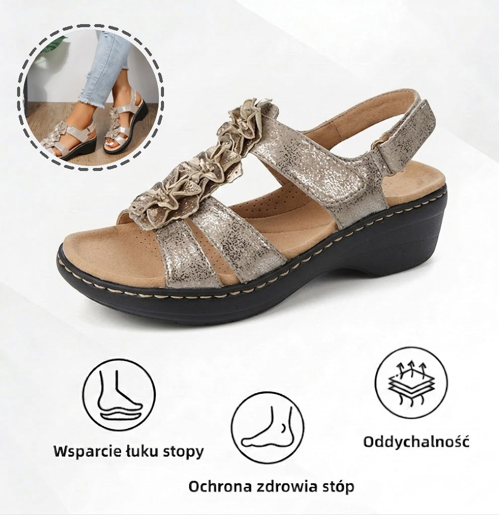 ⏰Ograniczona czasowo promocja z obniżką o połowę🔥Letnie sandały ortopedyczne ✅Wsparcie łuku stopy ✅Wygodne i bezbolesne chodzenie ✅Ergonomiczna konstrukcja