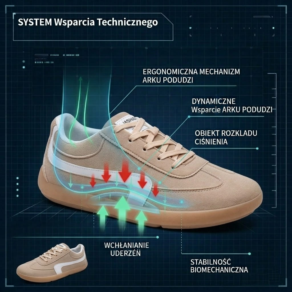(🔥60% zniżki dzisiaj - nie przegap!) ⏰flemat® Ergonomiczna konstrukcja - Miękkie i wygodne buty ortopedyczne✅ Pożegnaj ból stóp i ciesz się całodziennym komfortem!