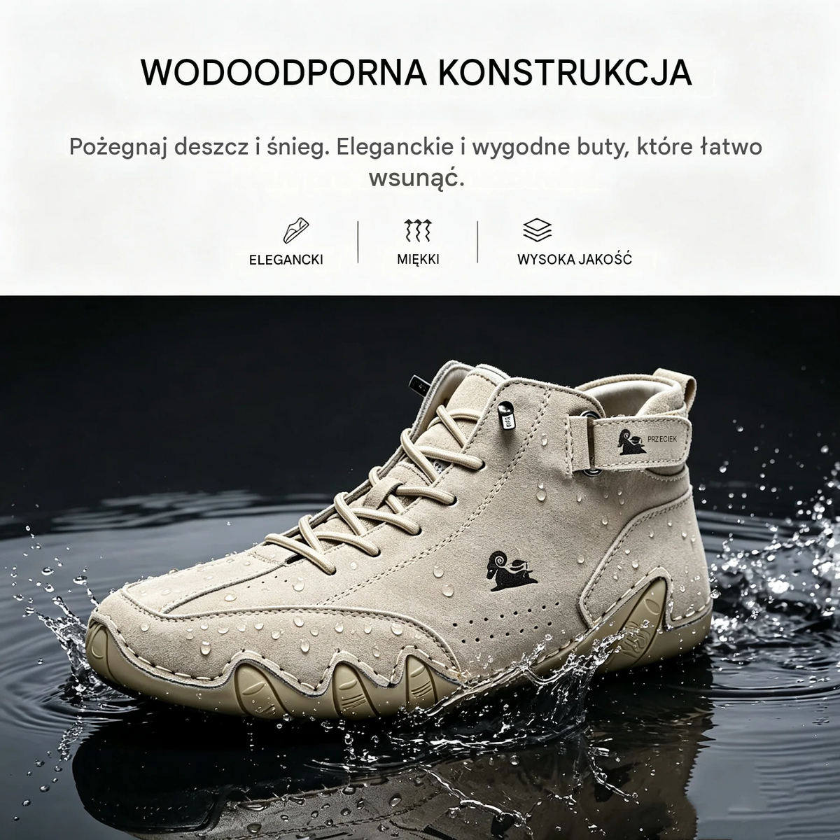 🔥Oferta ograniczona czasowo, 50% zniżki✅Stylowe, miękkie i wygodne botki (wsparcie łuku stopy ułatwiające chodzenie)