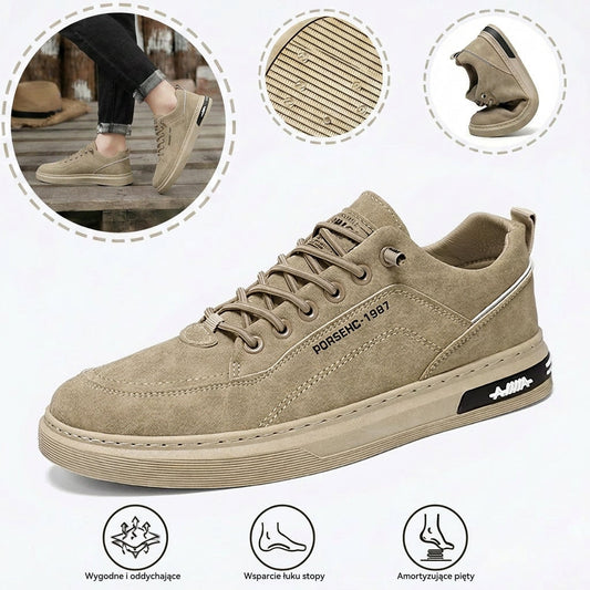 🔥Męskie buty ortopedyczne wykonane z australijskiej skóry cielęcej — zapewniają wsparcie łuku stopy, łagodzą ból, są lekkie i amortyzują wstrząsy. ✅Wodoodporne i antypoślizgowe. ✅