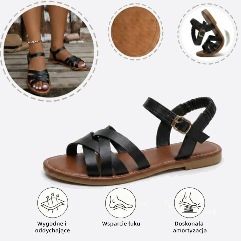 ⏰ Ostatni dzień! 50% zniżki! Nie przegap! Sandały ortopedyczne o ergonomicznej konstrukcji i amortyzacji. ✅ Zdrowe sandały ortopedyczne zaprojektowane specjalnie dla Europejek.