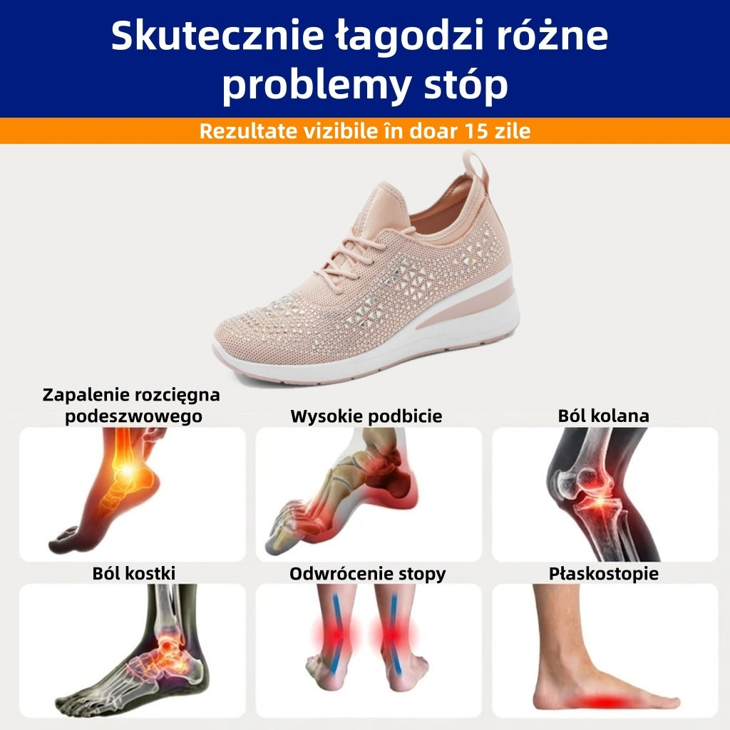 🎉50% zniżki dzisiaj - Nie przegap! ⏰ Ergonomicznie zaprojektowane buty ortopedyczne - wsparcie łuku stopy 👞 Łatwa ulga w bólu stóp