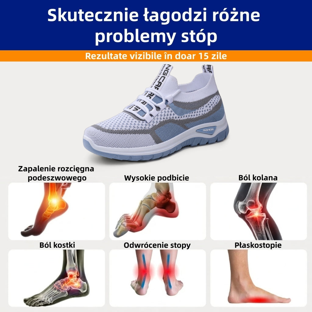 🎉50% zniżki dzisiaj - Nie przegap! ⏰ Ergonomicznie zaprojektowane buty ortopedyczne - wsparcie łuku stopy 👞 Łatwa ulga w bólu stóp