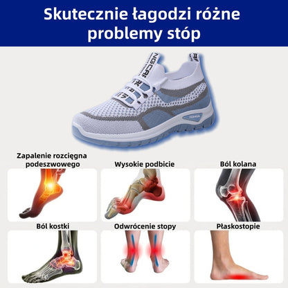 Buty ortopedyczne flemat® | Obuwie wiosenne łagodzące ból pleców, stawów i stóp; oddychające i wygodne
