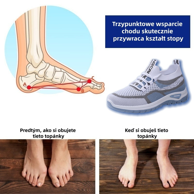 Buty ortopedyczne flemat® | Obuwie wiosenne łagodzące ból pleców, stawów i stóp; oddychające i wygodne