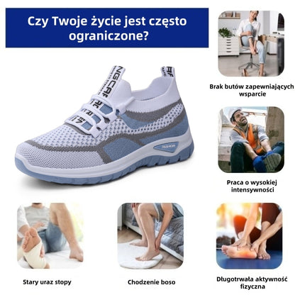 🎉50% zniżki dzisiaj - Nie przegap! ⏰ Ergonomicznie zaprojektowane buty ortopedyczne - wsparcie łuku stopy 👞 Łatwa ulga w bólu stóp