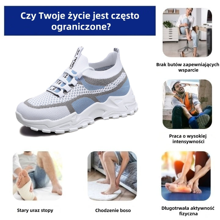 🎉Ostatni dzień! 70% zniżki! ✅ Ortopedyczne obuwie medyczne zaprojektowane specjalnie dla osób z problemami stóp, aby uśmierzyć ból pleców, stawów i stóp.