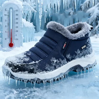 (🔥Oferta ograniczona czasowo - 50% zniżki - Nie przegap!) Wygodne i ergonomiczne zimowe buty z ciepłą wełnianą podszewką - łagodzą ból pleców, stawów i stóp.