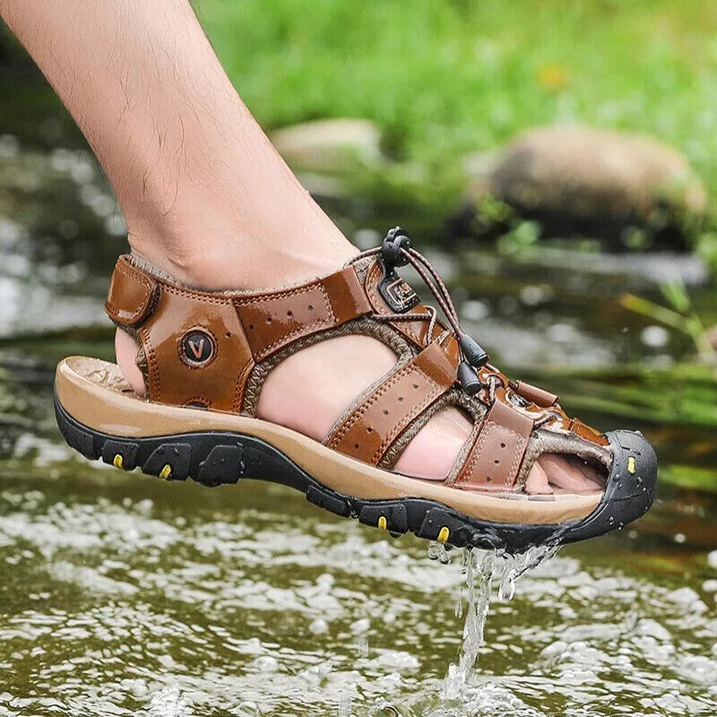 (🔥Specjalna oferta letnia, 60% zniżki przez ograniczony czas) ⏰Moda na pierwszym miejscu - miękkie i wygodne sandały (wsparcie łuku stopy ułatwia chodzenie)