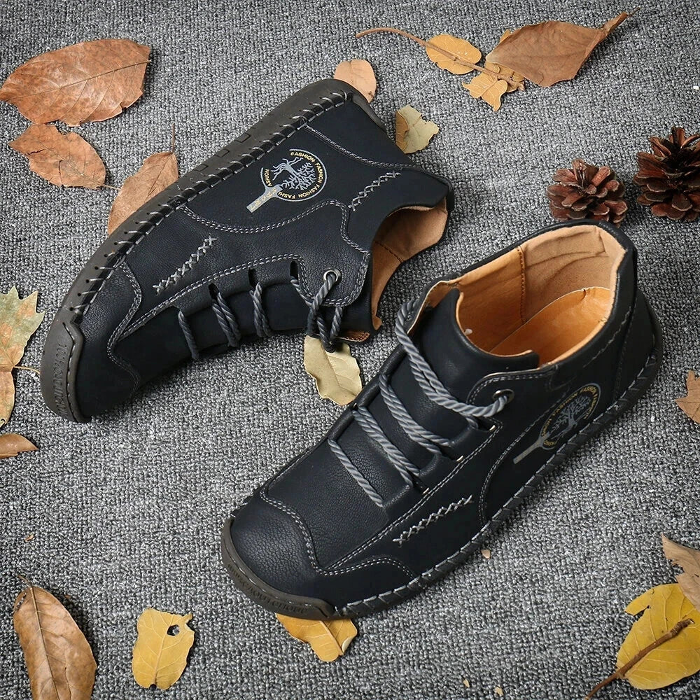 flemat®| Eleganckie i wygodne, ręcznie robione włoskie skórzane buty ✅ Wsparcie łuku stopy dla łatwiejszego chodzenia