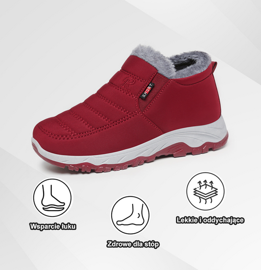 (🔥Oferta ograniczona czasowo - 50% zniżki - Nie przegap!) Wygodne i ergonomiczne zimowe buty z ciepłą wełnianą podszewką - łagodzą ból pleców, stawów i stóp.