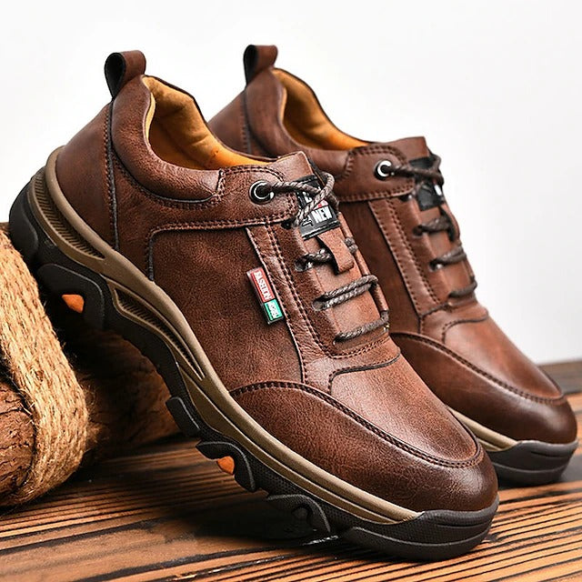 🔥 50% zniżki dzisiaj - promocja kończy się wkrótce ⏰ Ergonomiczne buty ortopedyczne - wysokiej jakości skóra + szyte ręcznie ✅ Must-have dla mężczyzn👞