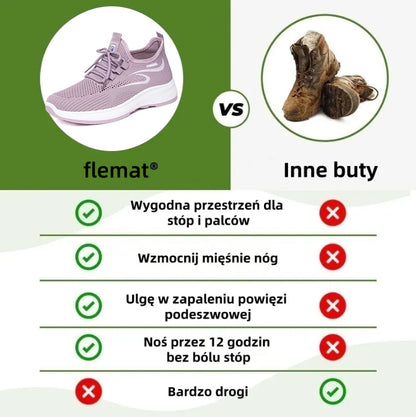 【⏰Ostatni dzień, 50% zniżki! Nie przegap!】Ergonomicznie zaprojektowane buty ortopedyczne z amortyzacją. ✅️Zdrowe buty ortopedyczne specjalnie dla kobiet z Europy.