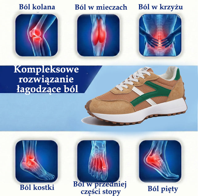 Buty z wkładkami biomechanicznymi — wsparcie łuku stopy, łagodzenie bólu stóp i zmniejszenie zmęczenia