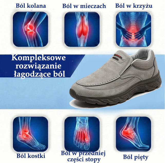 🔥 50% zniżki | buty ortopedyczne flemat® | Zapewniają wsparcie łuku stopy, łagodzą ból i ułatwiają chodzenie