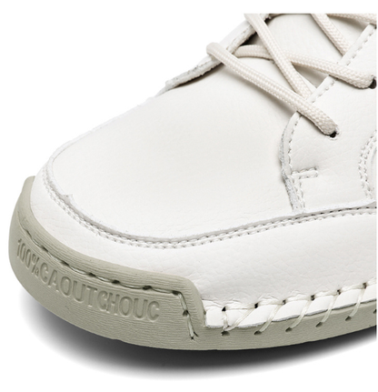 flemat® | Wysokie, skórzane buty ortopedyczne z ergonomicznym podparciem łuku stopy i antypoślizgową podeszwą zapewniają wyjątkowy komfort!