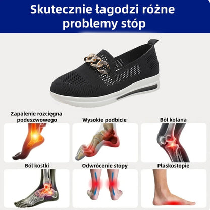 Buty ortopedyczne flemat® | Obuwie wiosenne łagodzące ból pleców, stawów i stóp; oddychające i wygodne